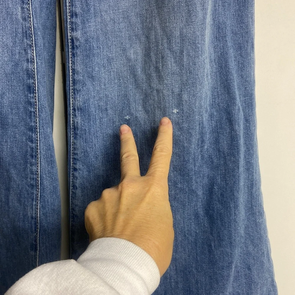 Banana Republic The Puddle Wide Leg Jeans, Size Women’s 26 - Picture 11 of 13